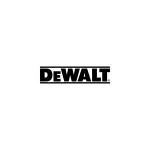 DEWALT logo centered on a white background.